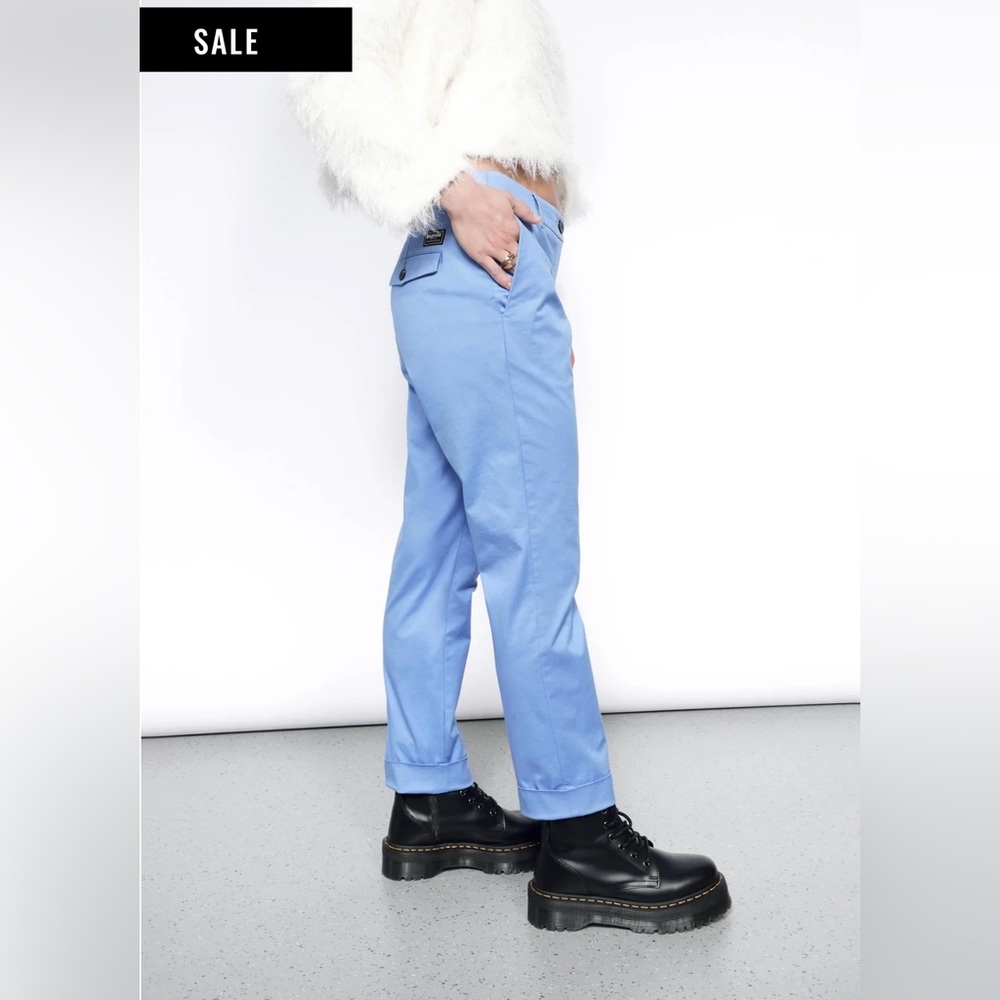 The Essential Trouser in Periwinkle - Picture 2 of 6